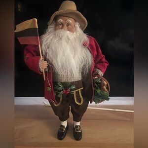Santa in lederhosen